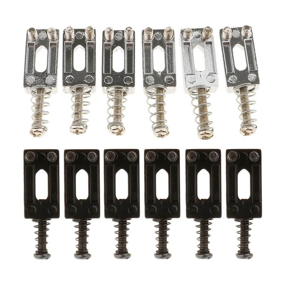 Guitare électrique 6 pièces Vibrato Chevalet Sillets à rouleaux Tremolo - Photo 1/1