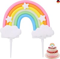 Regenbogen Cake Topper Tortendeko Personalisierter Wolke Regenbogen