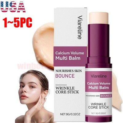 1~5X Calcium Multi Balm, Calcium Volume Multi Balm Wrinkle Core Stick Moisturing