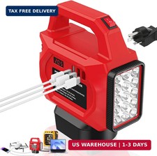 250W Power Inverter Compatible for Milwaukee 18V Battery, Portable Power Station
