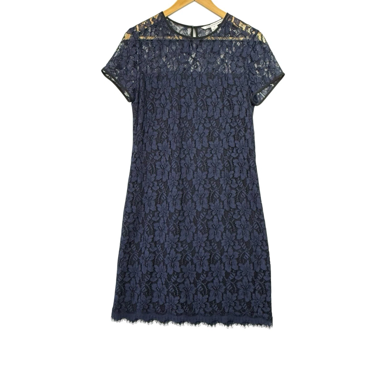 dvf silk shift dress Diane von Furstenberg DVF Rose Silk Shift Dress Geometric Print Size 0
