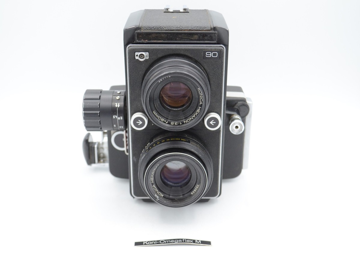 フィルムカメラ Koni Omega Flex M TLR 90mm 3.5 Koni-Omegaflex M 90 Medium Format Film Camera with 90mm F/3.5 Lens