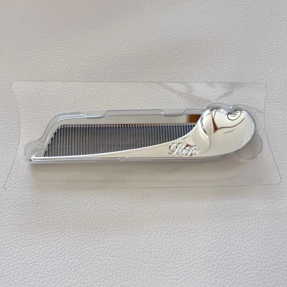 ReFa HEART COMB Aira Spazzola Pettine Capelli Portatile Pieghevole Argento Re... - Immagine 3 di 4