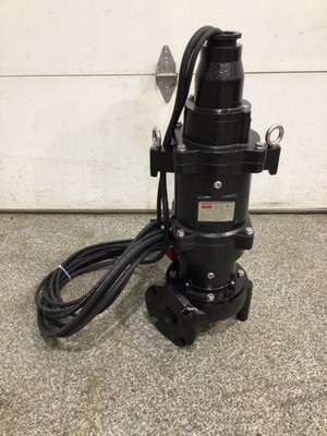 DAYTON 12T647 Grinder Pump: Three Phase, 3 hp, 460V AC, 93 gpm @ 10' of Head