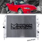 Megan Aluminum Radiator Bolt-On 40mm Heat Exchanger For 06-15 MX-5 Miata MT AT