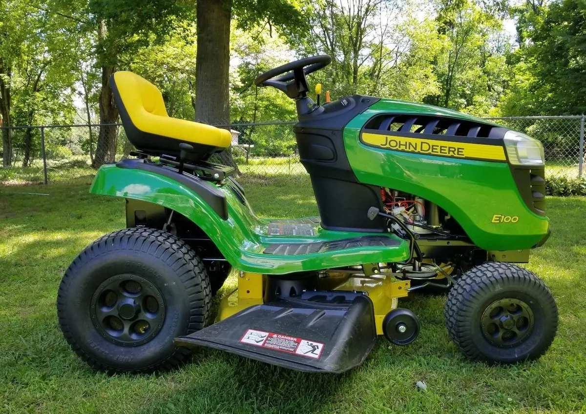 John deere e120 best price hot sale
