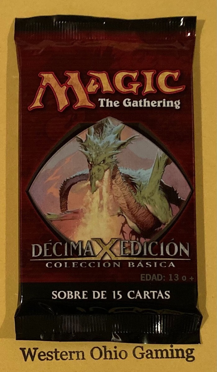 mtg 10th edition booster box Magic: The Gathering Edge of Eternities Product Dimensions Mtg 10th Edition Booster Box
