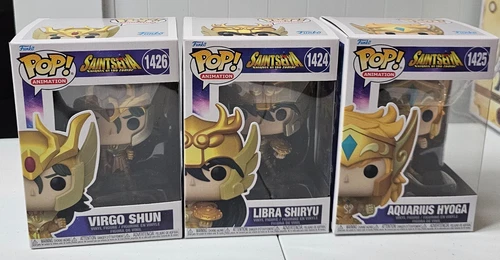 Funko Animation: Saint Seiya lot 3 Pop Figurines! NEW**