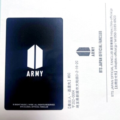 BTS JIN HAPPY JPFC 15,000 Winner Photo Cards Japan Official