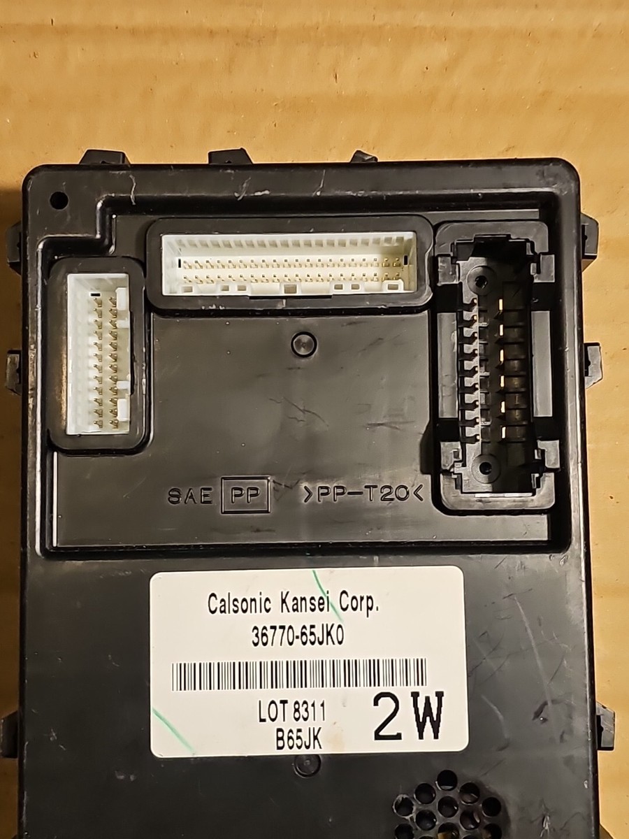 2007 SUZUKI GRAND VITARA 2 BODY CONTROL MODULE 3677065JK0 SEE
