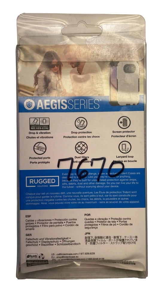 Trident Aegis Series Case for Samsung Galaxy S6, Blue - Imagem 2 de 4