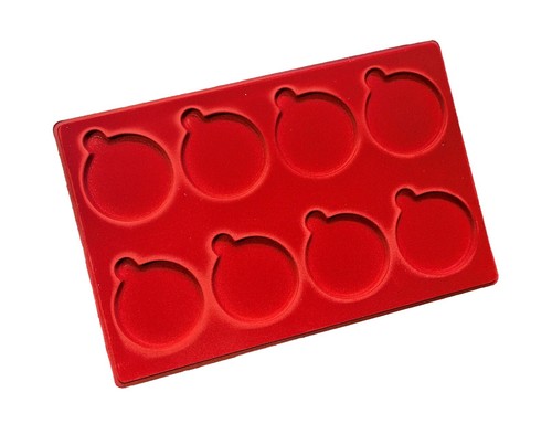 Red Tray Protection Display Coin Coins Medals Medal Transparent Cover Many Types - Picture 36 of 50