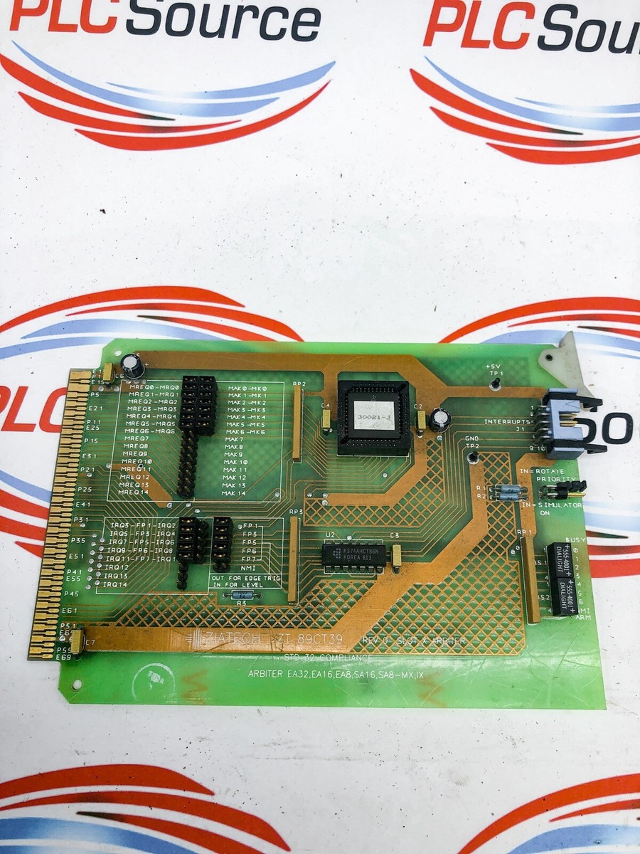 ZIATECH ZT89CT39 STD 32 SLOT X ARBITER BOARD | eBay