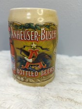 Anheuser-Busch Budweiser, Bald Eagle And American Flag Vintage 1991 Beer Stein