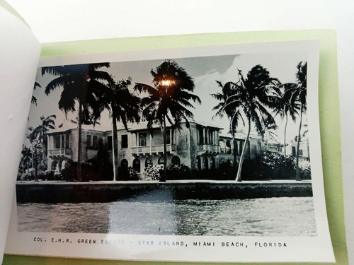 Sightseeing Boat Uncle Sam BLACK & WHITE Photo Booklet Miami Florida TRIPLE AAA - Bild 5 von 7