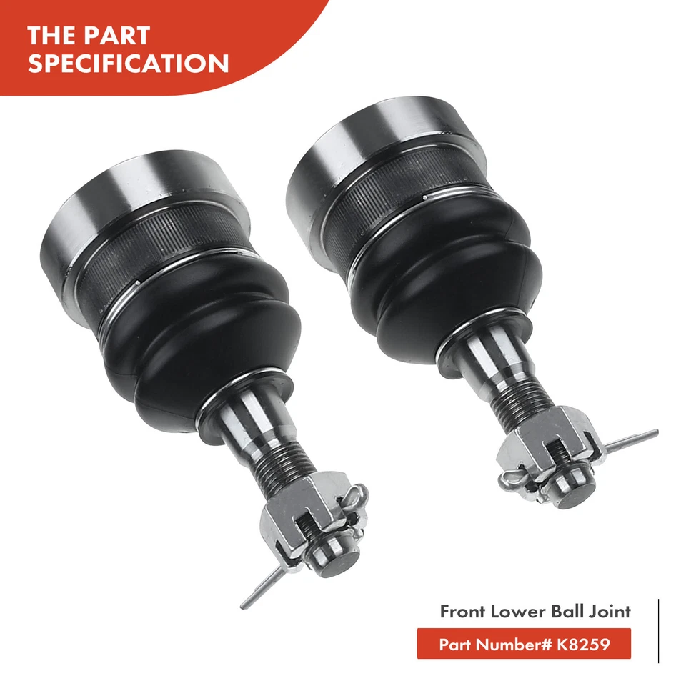 Конец анкерного стержня и шаровой шарнир 8 шт. для Ford LTD 79-86 Lincoln Mark VI 80-83 Town Car - Изображение 3 из 4