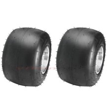 2pcs 11x7.10-5 Rear Tires Tyres Rim Wheel for Go Kart Racing Golf Cart 5'' inch