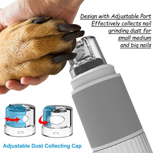 Amoladora eléctrica de uñas para perros grandes, medianos y pequeños - Imagen 2 de 6