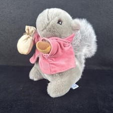 Eden Beatrix Potter Timmy Tiptoes Squirrel 8" Plush Stuffed Animal Baby Toy