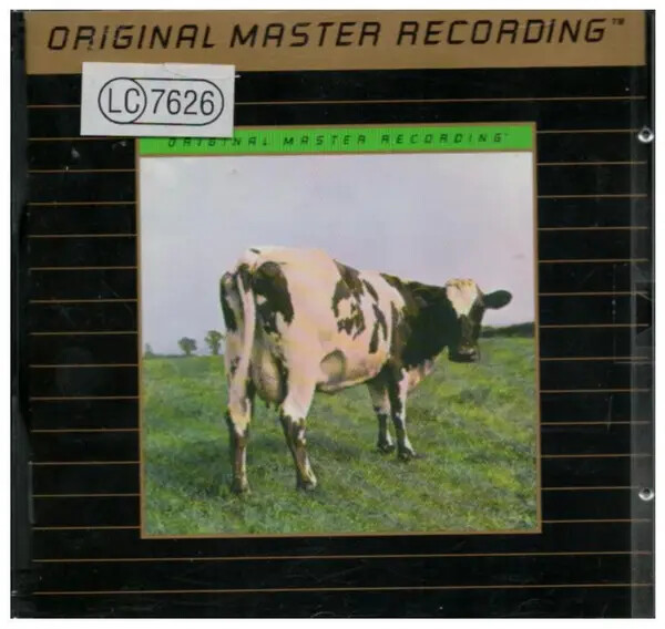 【MFSLゴールド盤】PINK FLOYD『Atom Heart Mother』 CD Pink Floyd Atom Heart Mother 24K GOLD-PLATED DISC Mobile