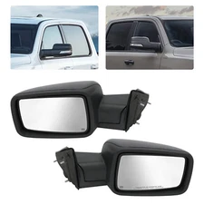 Rearview Mirror, Left&Right Rear Mirror, Rear Mirror for 2013-2019 Dodge Ram