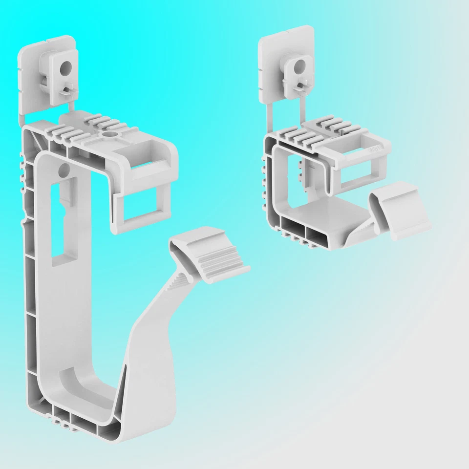 OBO Bettermann Grip-Sammelhalterung mit Anreihkontur Kabelhalter Kabelführung