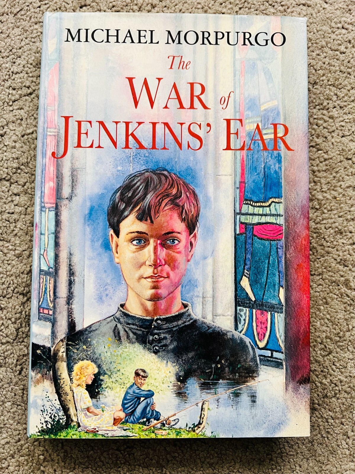 WAR OF JENKIN'S EAR by MICHAEL MORPURGO - signed by the author twice (SB1208)