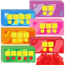 Sound Box Mats and Chips 24 Pcs Dry Erase Mat...