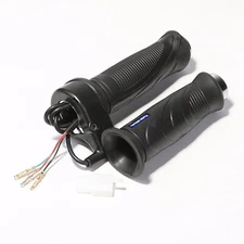 Throttle Grip Handlebar 12V 24V 36V 48V 60V 72V Electric Scooter Twist E-Bike US
