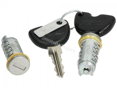573905 OEM 2 Keys and Tumblers for Vespa LX 50 ET2 ET4 Primavera Sprint S50 S150