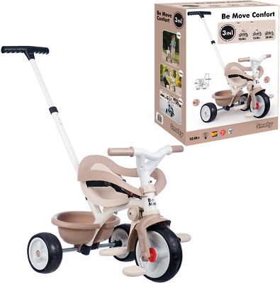 Smoby Outdoor Spielzeug Fahrzeug Dreirad Be Move Komfort beige 7600740418