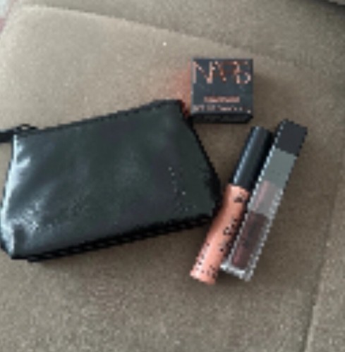 YSL make up bag small Nars bronzing powder and two lipgloss - Picture 2 of 3