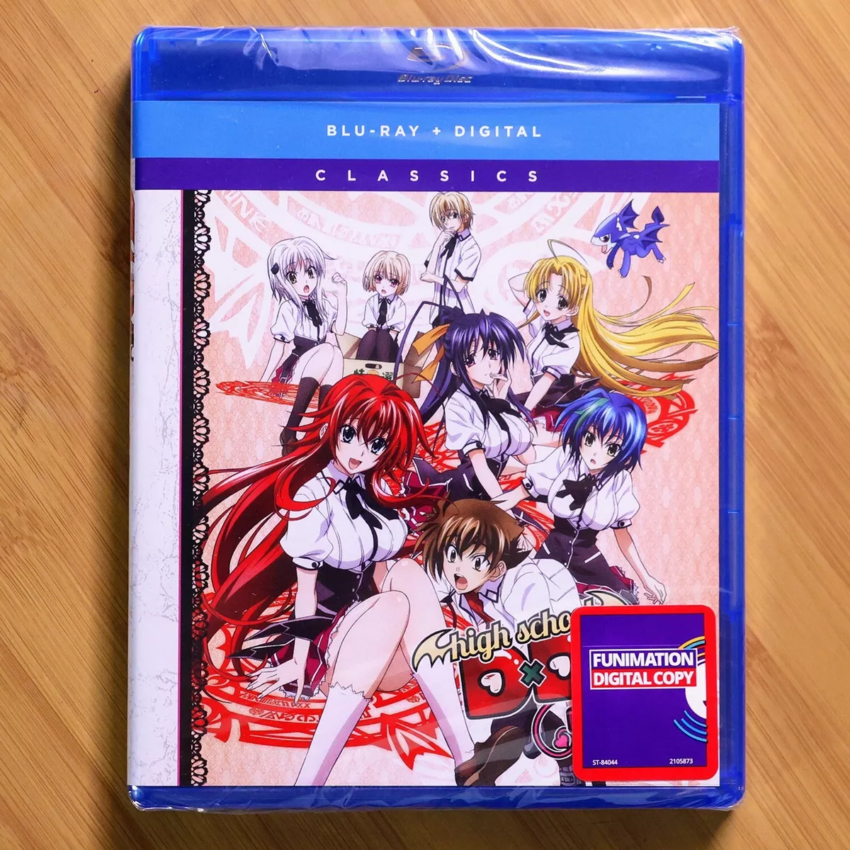 High School DxD New (Season 2) Anime Blu-ray + Digital [Region A & B]