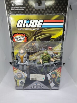 G.I. Joe Comic Pack Deep Six and SSGT. Rock N Roll Figure Set 