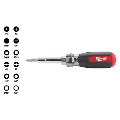 Milwaukee  13-In-1 Cushion Grip Screwdriver, Model# 48-22-2880