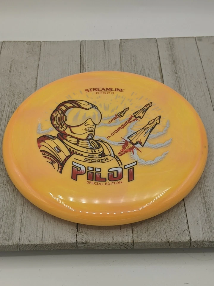 New Streamline Special Edition Neutron Pilot Putter Disc Golf Disc 175 Grams - Image 2 of 4
