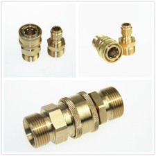 Pressure Washer Coupling Quick Release M22 Female And M22 Male Fitting Set