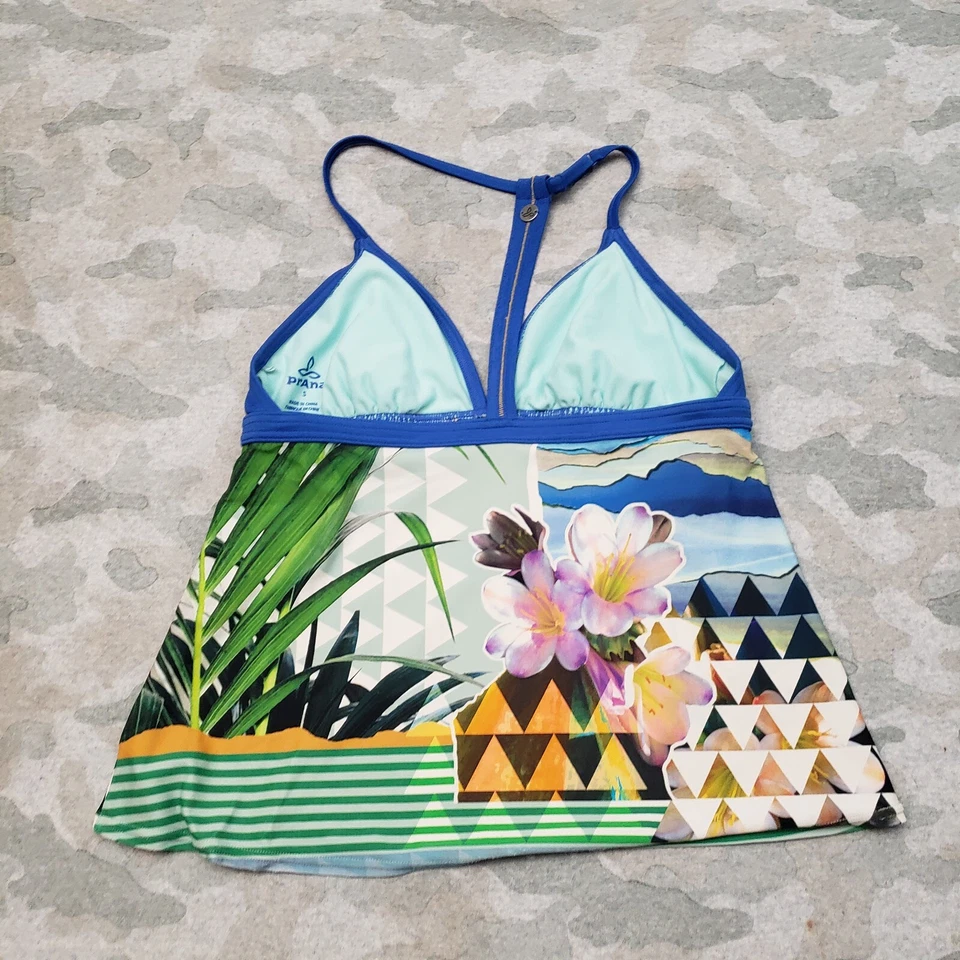 Prana Tankini Womens Small Multicolor Pullover - Image 4 of 4