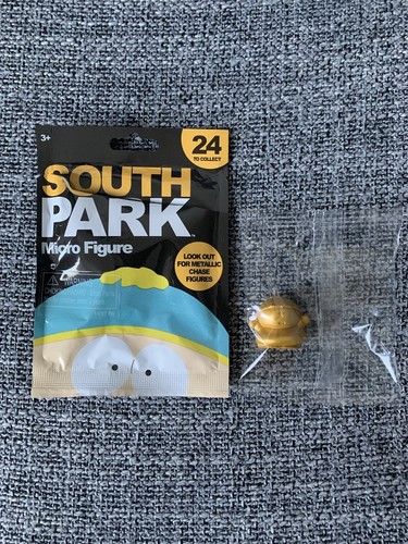 South Park - Micro Figur - Eric Cartman Metallic Gold Chase - Comedy Central