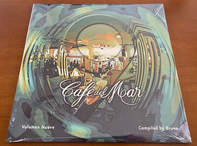 V/A Cafe Del Mar Volumen Nueve COMPILED BY BRUNO RARE SEALED 2LP VINYL SET Ibiza