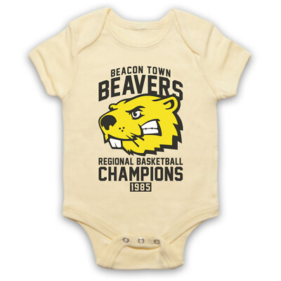 TEEN WOLF LEUCHTFEUER STADTBIBER BASKETBALL CHAMPIONS BABY WACHSEN BABYANZUG GESCHENK
