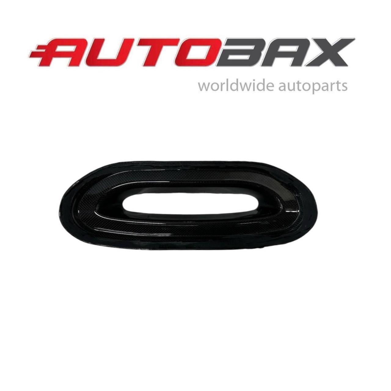 2020 2021 2022 2023 FERRARI F8 BONNET AIR VENT VENTILATION TRIM COVER CARBON