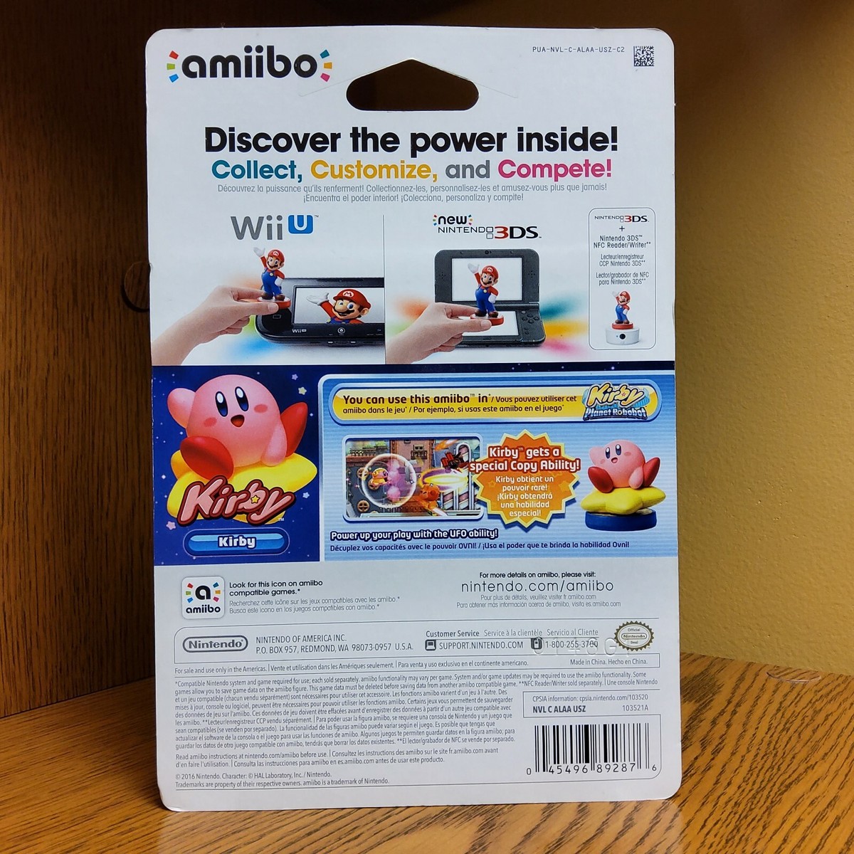 Kirby Planet Robobot: Kirby Amiibo [NIB] [US/6+] [100% PFB