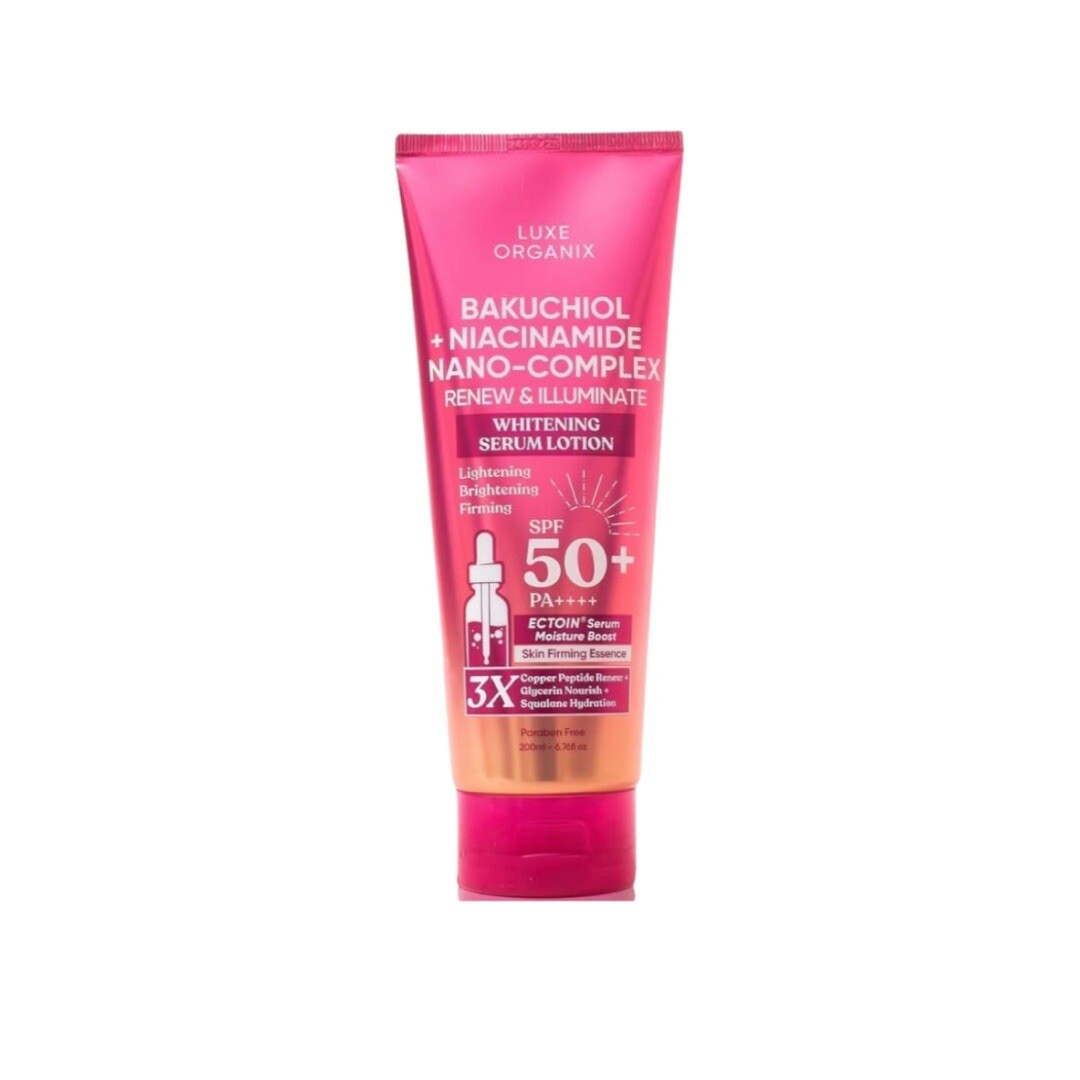 Luxe Organix Niacinamide + Bakuchiol Nano-Complex Serum Lotion