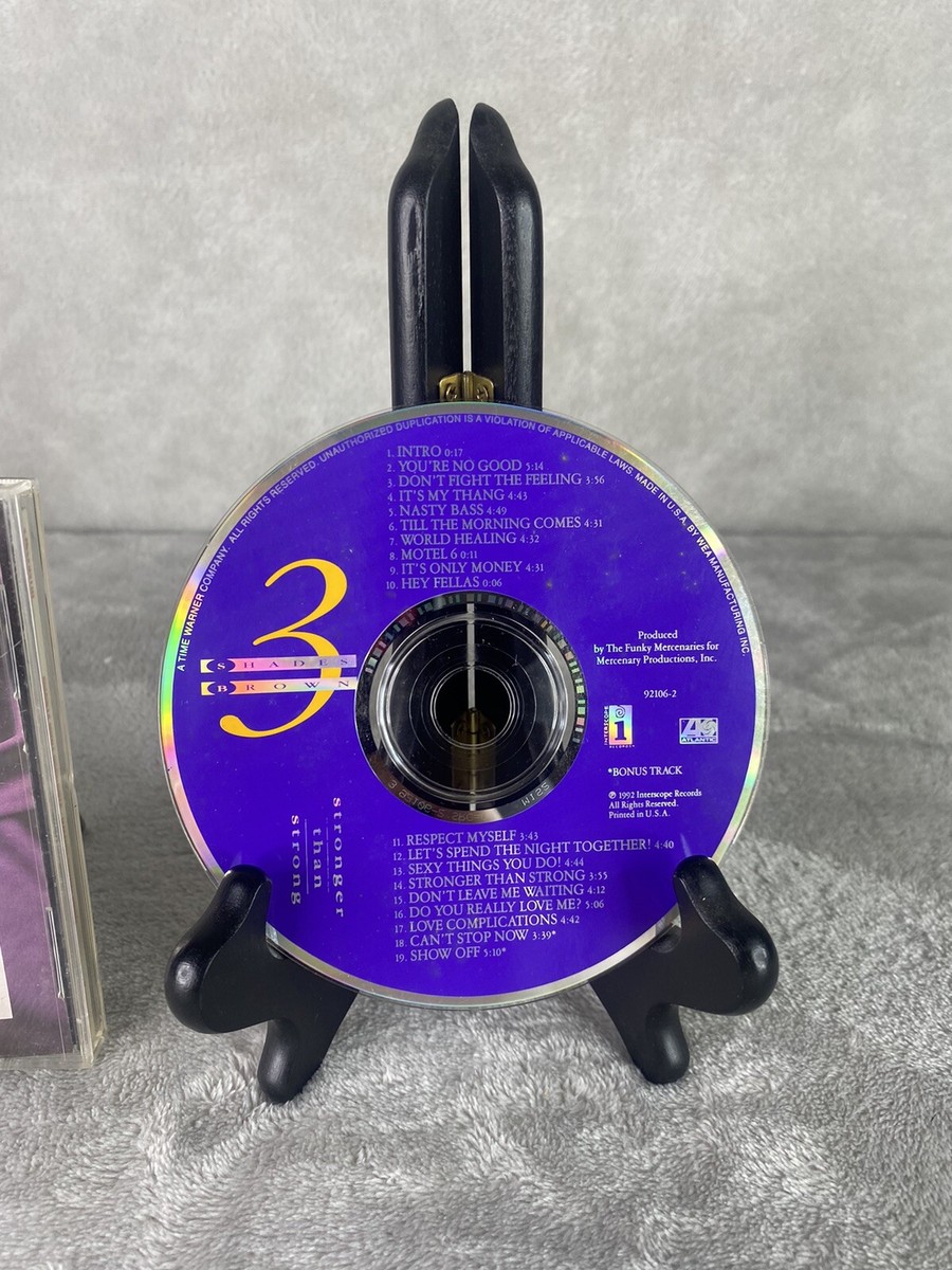 Stronger Than Strong by Three Shades Brown (CD, Mar-1992