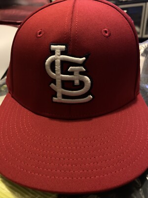 St. Louis Cardinals MLB OC Sports Red Hat Cap Proflex Stretch Flex Fit M/L