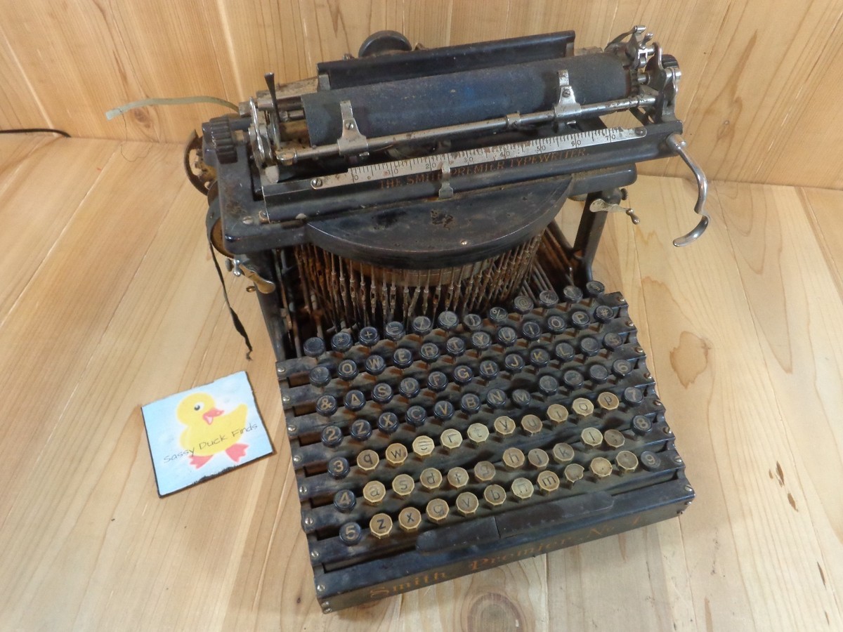 Smith Premier No.4 デスクトップ タイプライター SMITH PREMIER NO 4