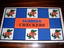 Vintage University of Florida Gator Checkers CHECKERBOARD w/ Helmets 1994