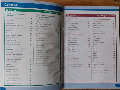 x3 Collins Edexcel GCSE Science Additional Separate Student Study Textbook Exams - Picture 3 of 12