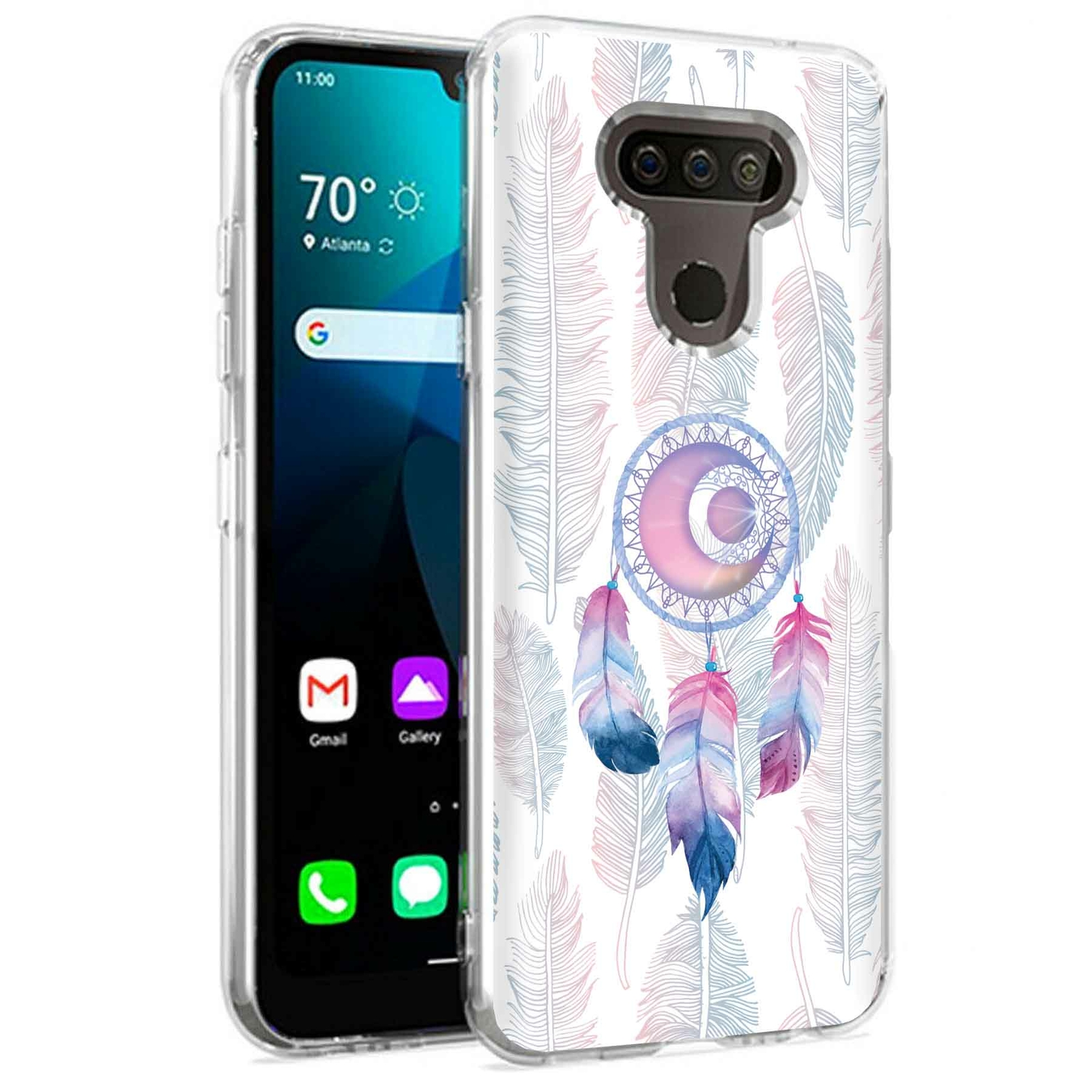 Phone Case for LG Harmony 4,Xpression Plus 3,K40S, Magic Dream Catcher Print